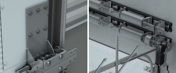 защита от падения ворот